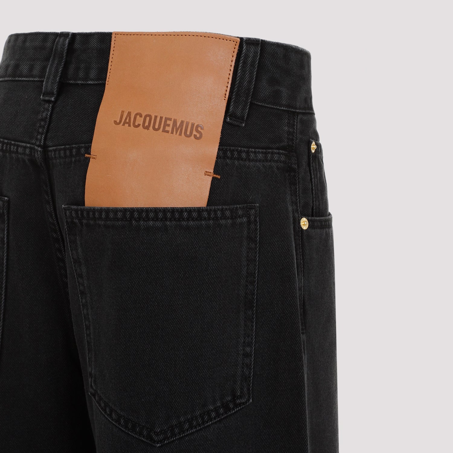 JACQUEMUS-OUTLET-SALE-Jeans SCHWARZ-ARCHIVIST