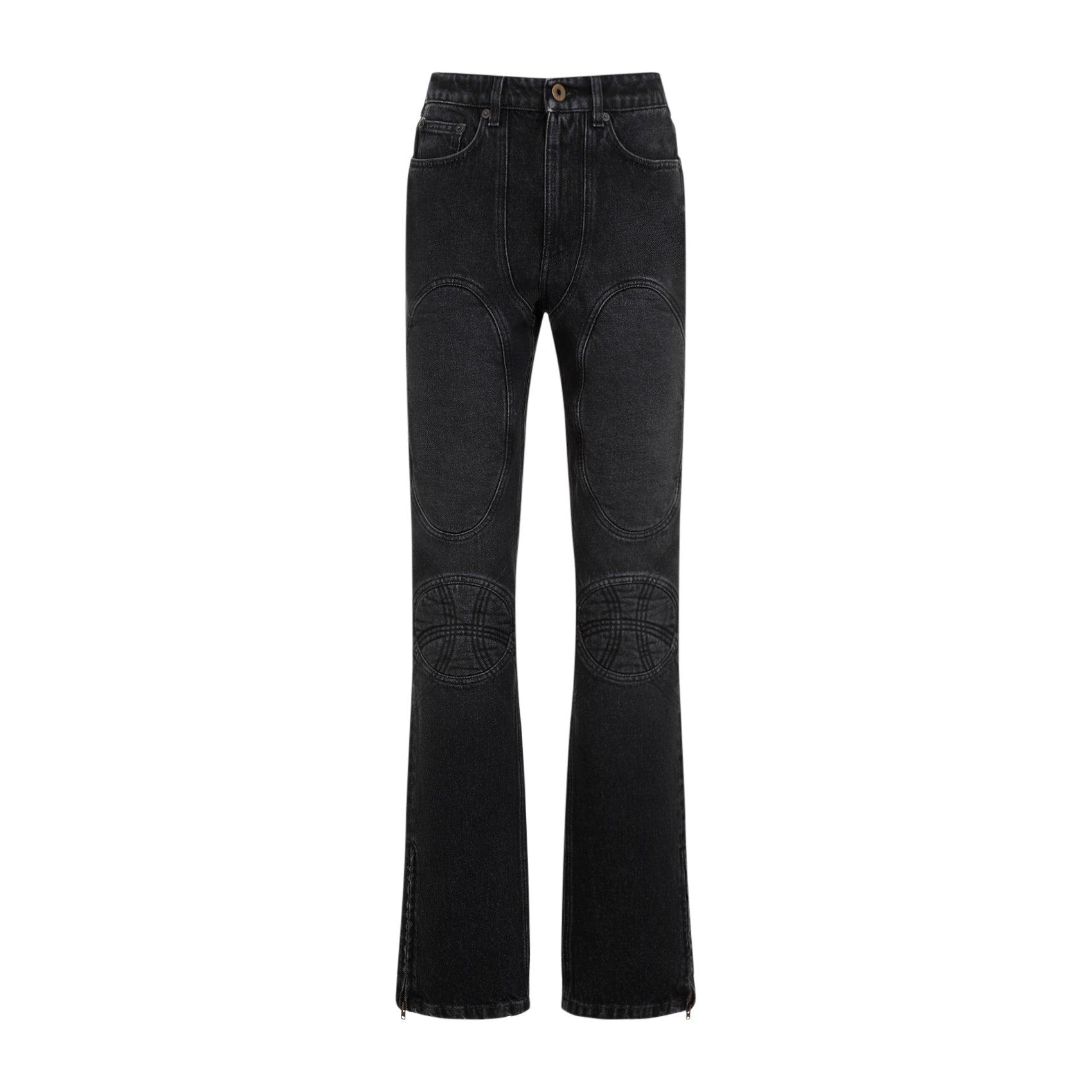 JEAN PAUL GAULTIER-OUTLET-SALE-Jeans SCHWARZ-ARCHIVIST