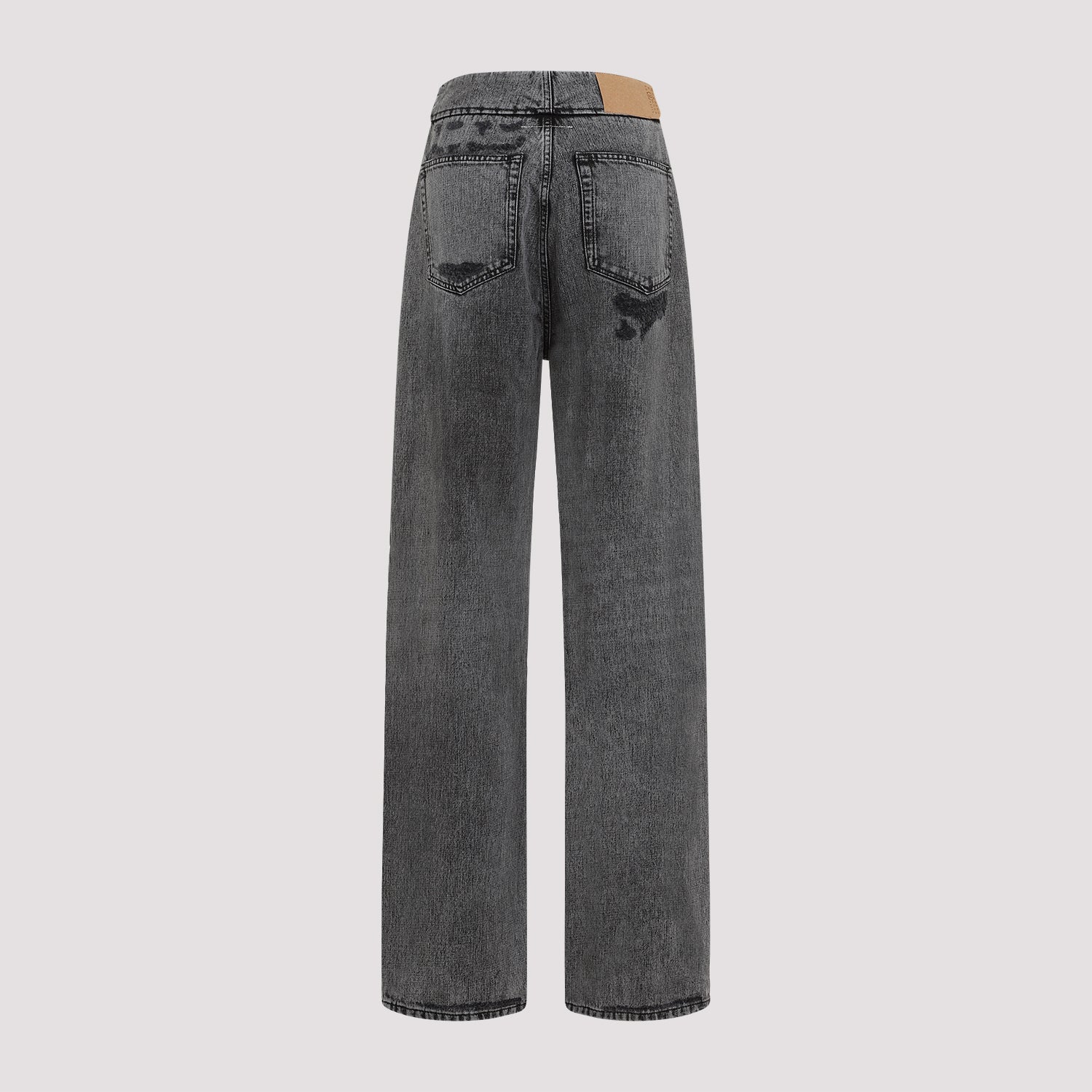 Mm6 Maison Margiela-OUTLET-SALE-Jeans SCHWARZ-ARCHIVIST