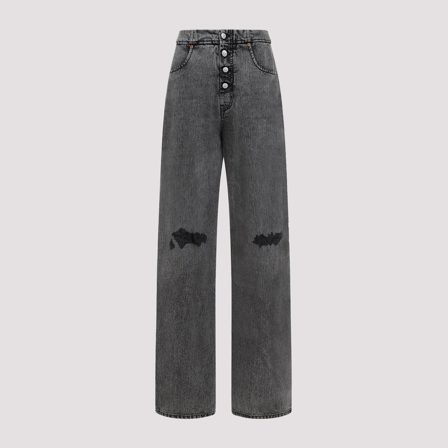 Mm6 Maison Margiela-OUTLET-SALE-Jeans SCHWARZ-ARCHIVIST