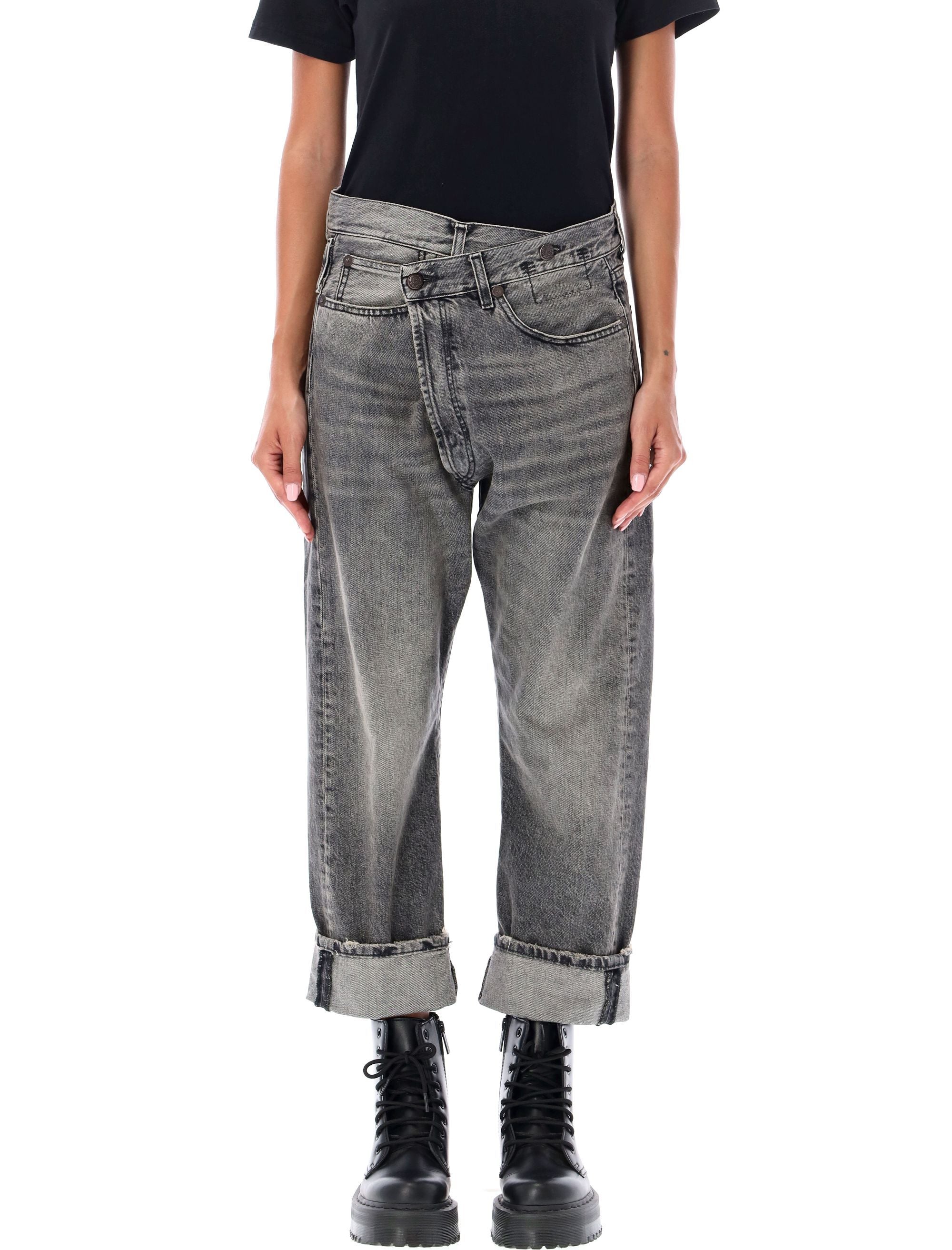 R13-OUTLET-SALE-Jeans SCHWARZ-ARCHIVIST