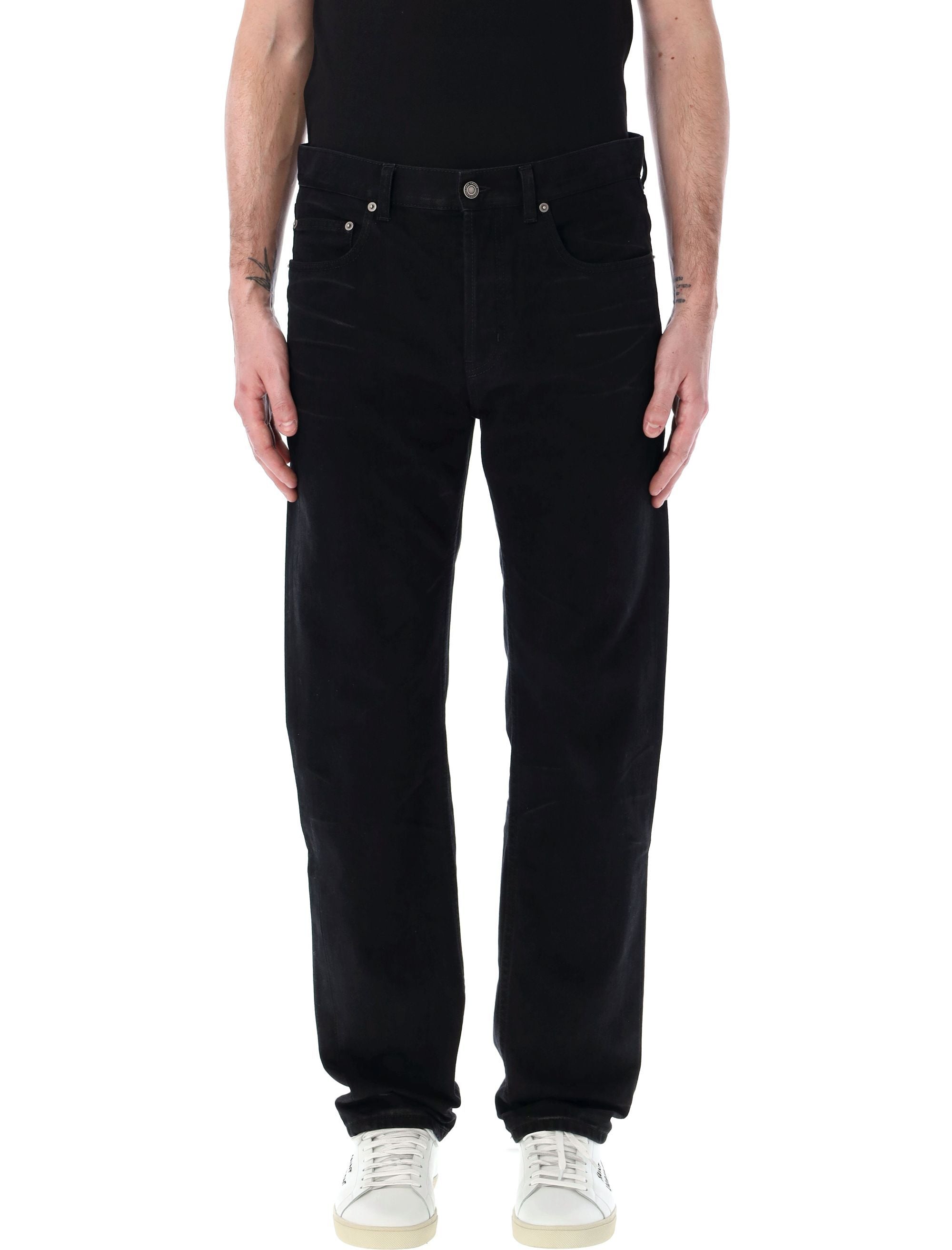 SAINT LAURENT PARIS-OUTLET-SALE-Jeans SCHWARZ-ARCHIVIST