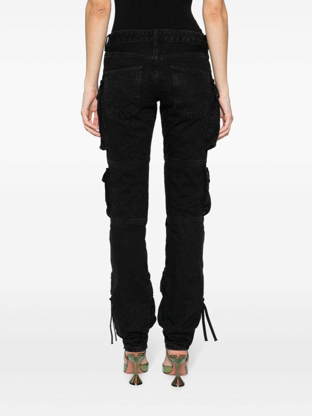 THE ATTICO-OUTLET-SALE-Jeans SCHWARZ-ARCHIVIST