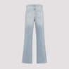 GANNI-OUTLET-SALE-Jeans SILBER-ARCHIVIST