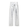 GANNI-OUTLET-SALE-Jeans SILBER-ARCHIVIST