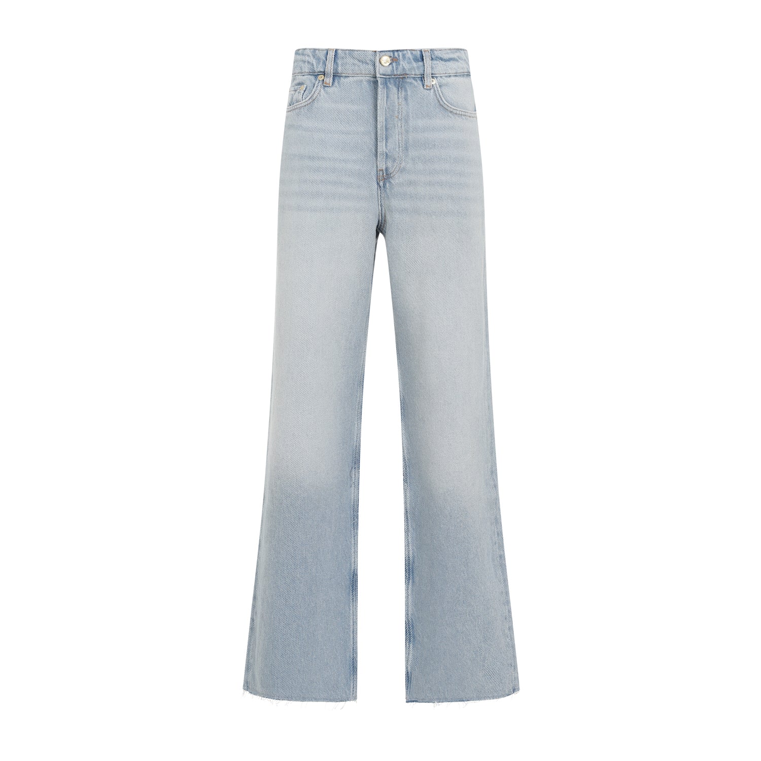 GANNI-OUTLET-SALE-Jeans SILBER-ARCHIVIST