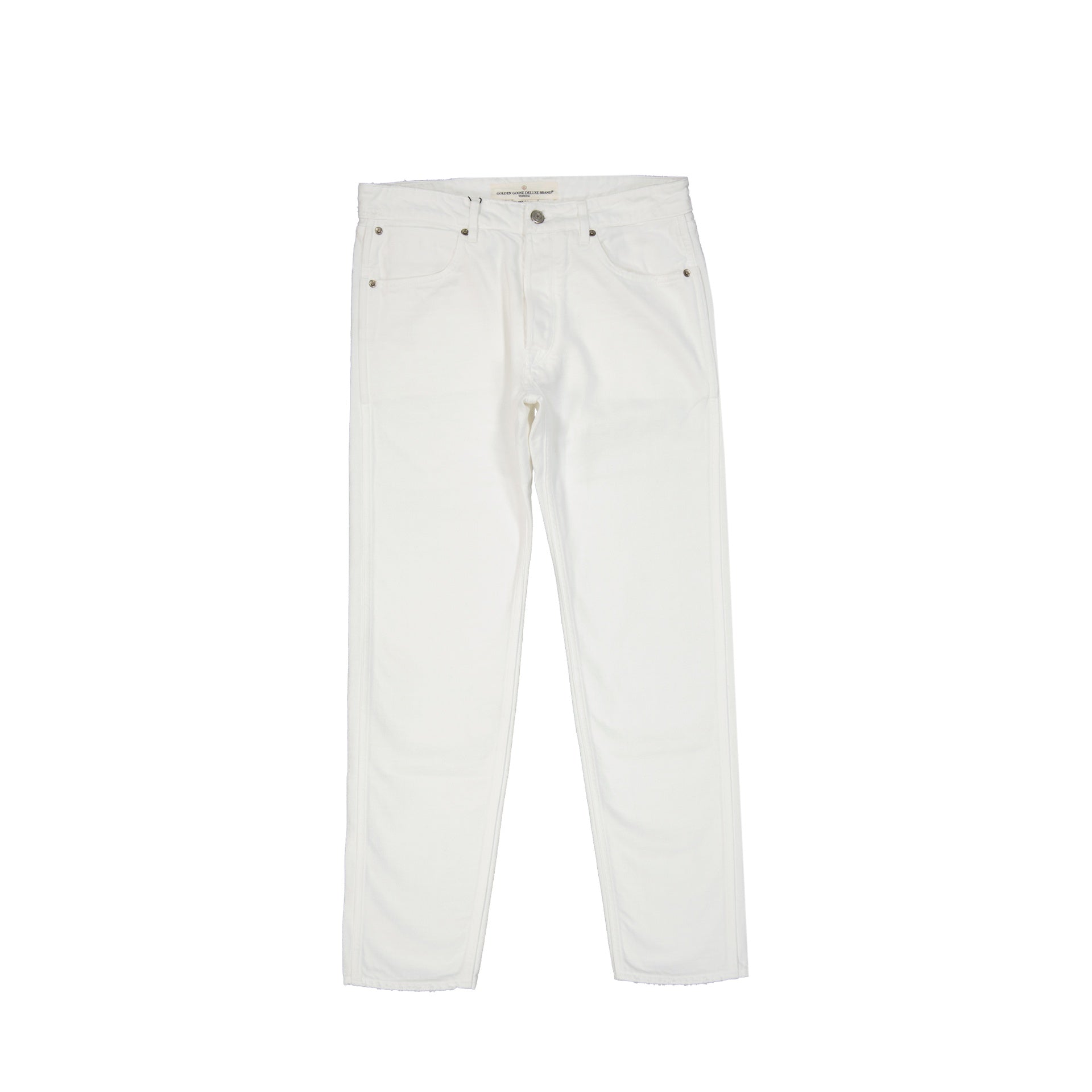 GOLDEN GOOSE DELUXE BRAND-OUTLET-SALE-Jeans WEISS-ARCHIVIST