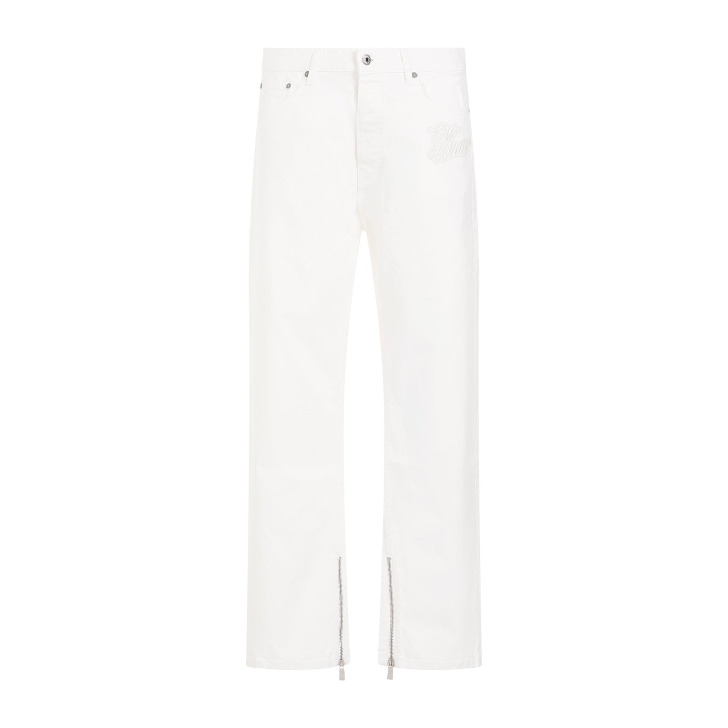 OFF-WHITE-OUTLET-SALE-Jeans WEISS-ARCHIVIST