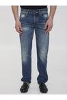 Saint Laurent-OUTLET-SALE-Jeans in Deauville blue denim-ARCHIVIST