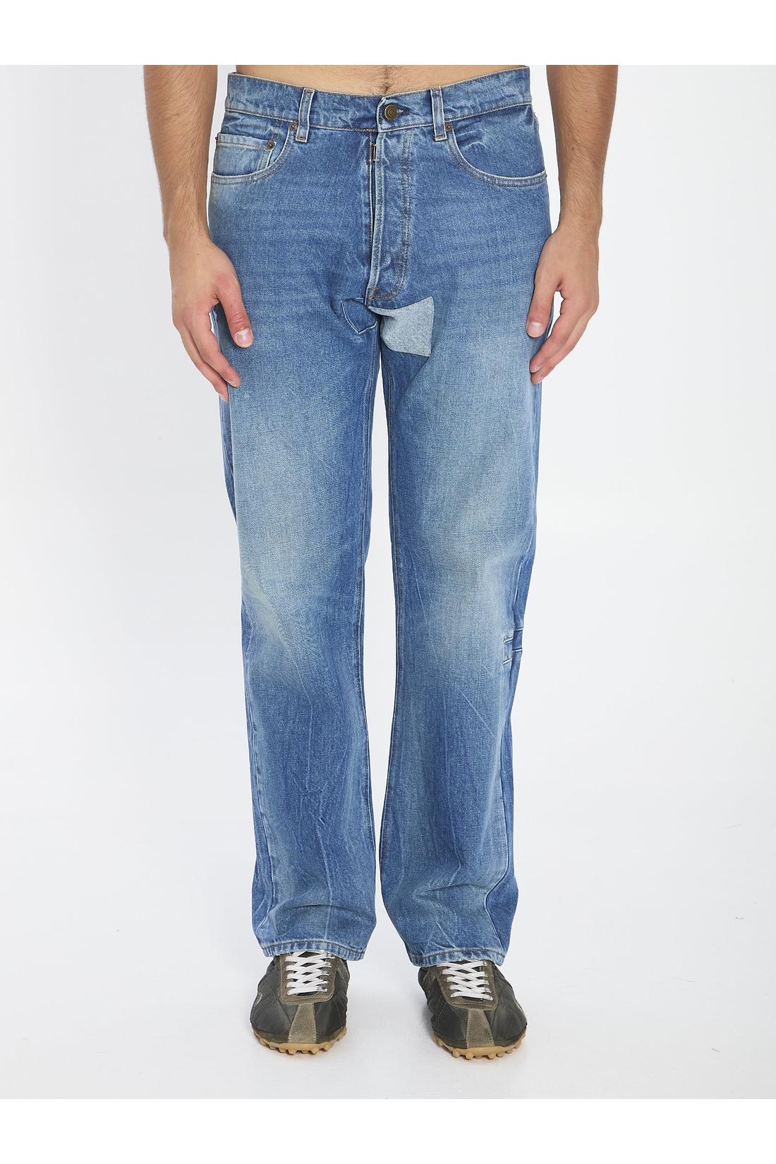 Maison Margiela-OUTLET-SALE-Jeans with patch-ARCHIVIST
