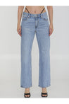 Alexander Wang-OUTLET-SALE-Jeans with pre-styled thong-ARCHIVIST