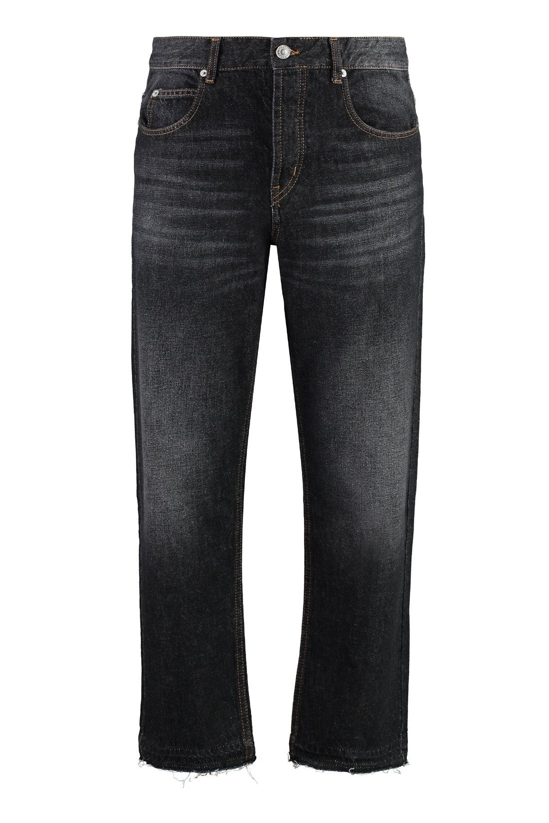 Marant-OUTLET-SALE-Jelden 5-pocket straight-leg jeans-ARCHIVIST