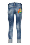 Dsquared2-OUTLET-SALE-Jennifer bleached slim-fit jeans-ARCHIVIST