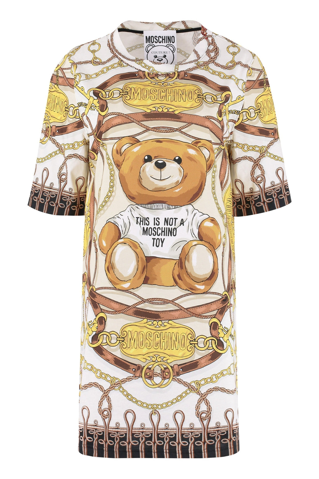 Moschino-OUTLET-SALE-Jersey mini dress-ARCHIVIST