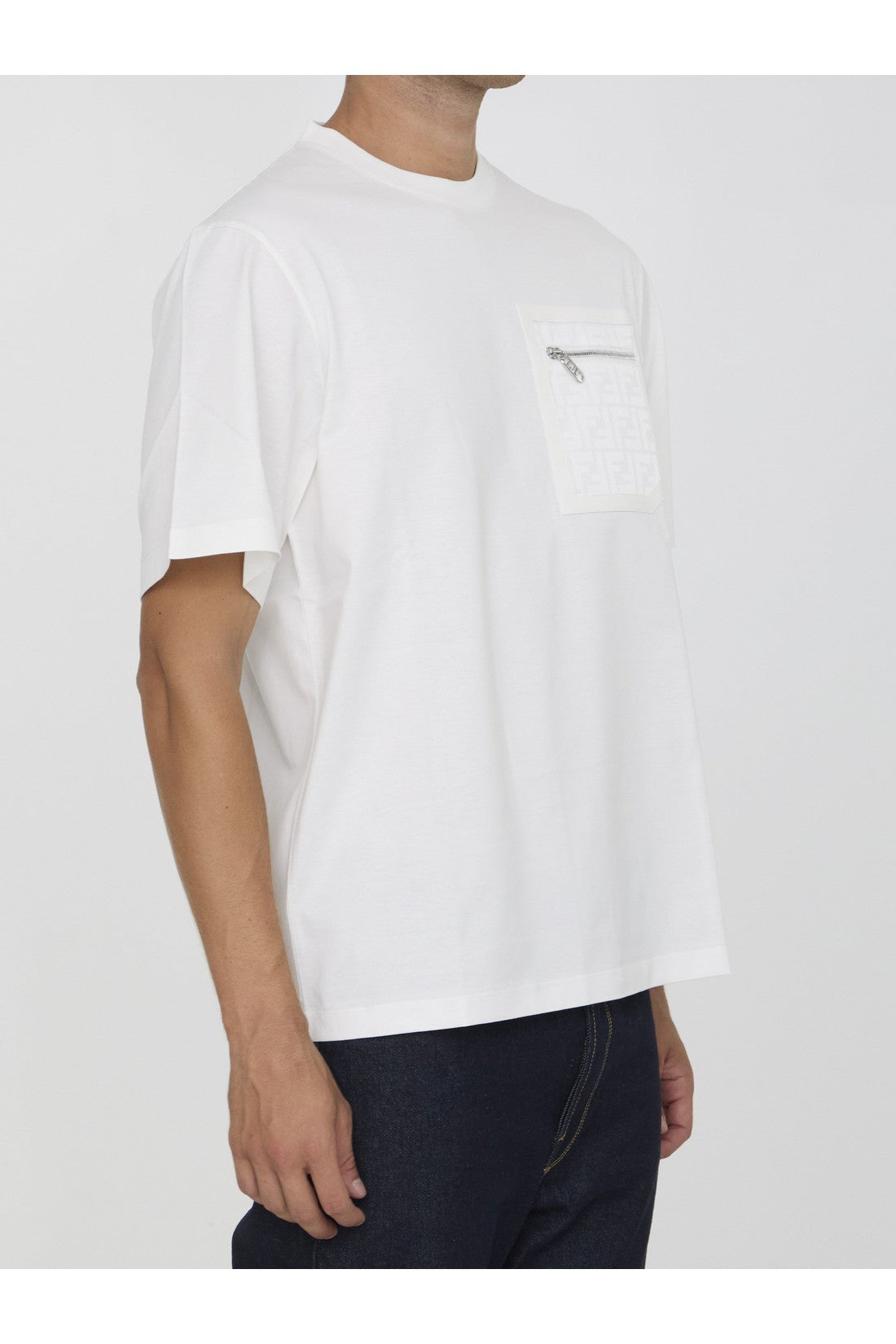 FENDI-OUTLET-SALE-Jersey t-shirt-ARCHIVIST