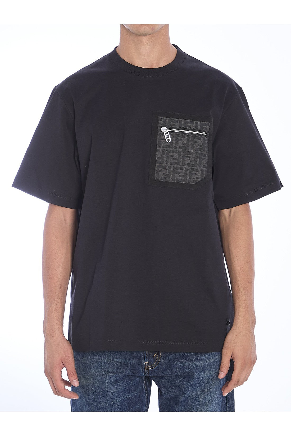 FENDI-OUTLET-SALE-Jersey t-shirt-ARCHIVIST