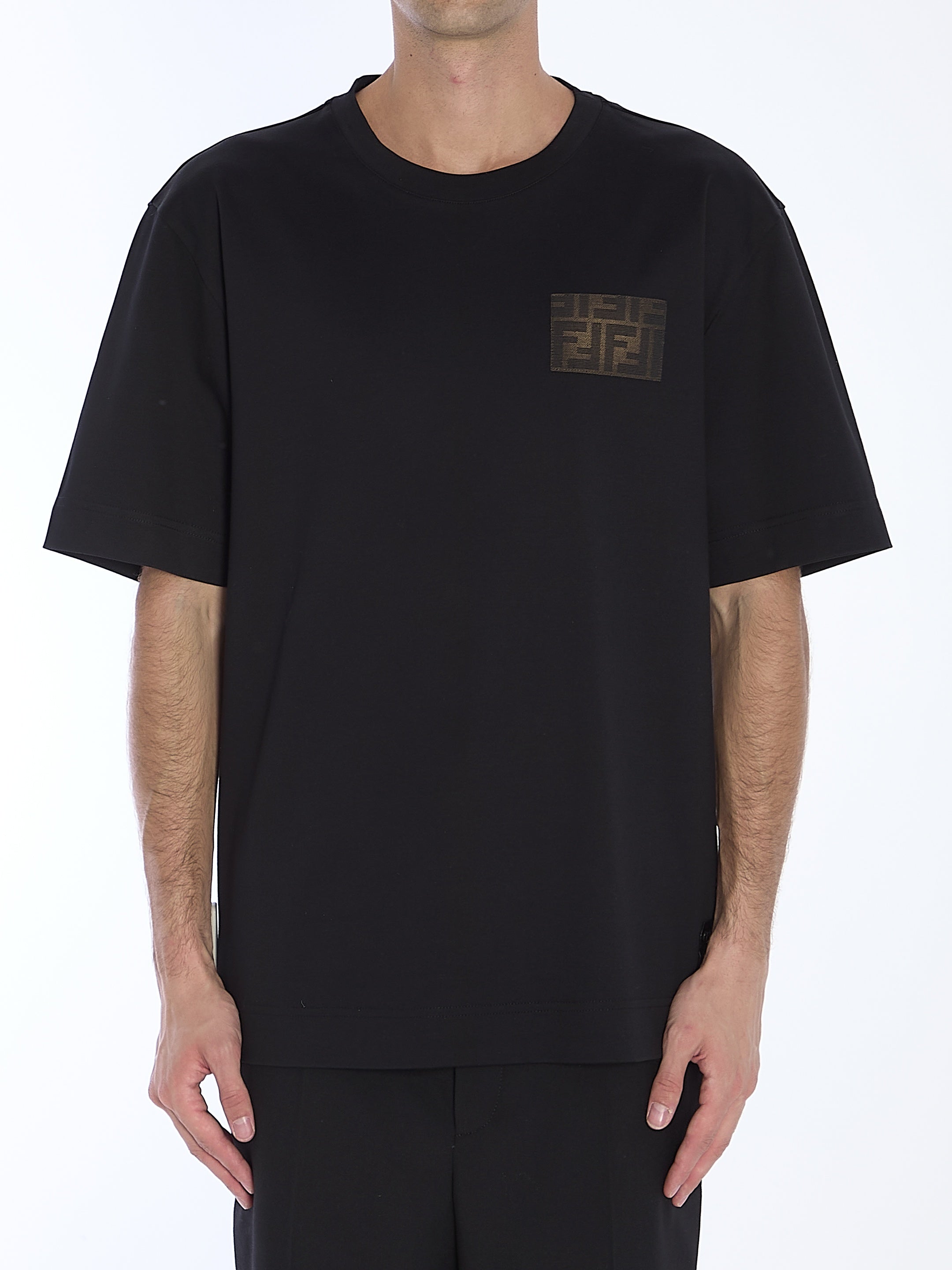 FENDI-OUTLET-SALE-Jersey t-shirt-ARCHIVIST