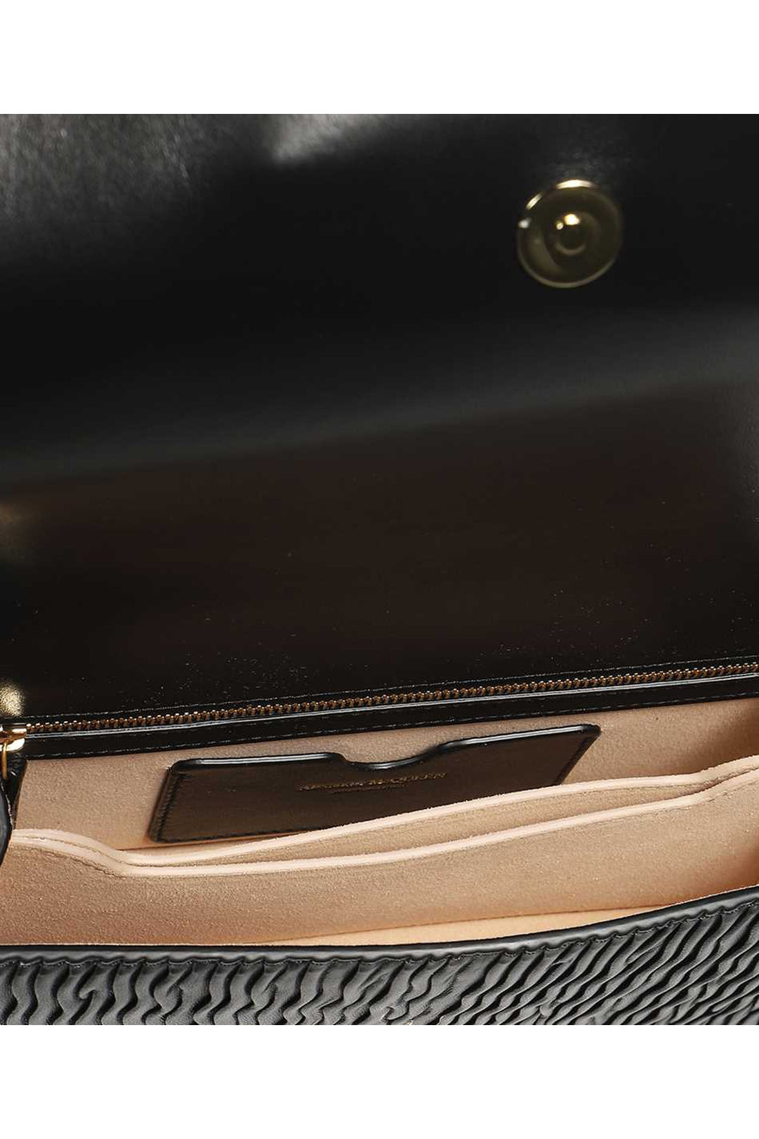 Alexander McQueen-OUTLET-SALE-Jewelled Satchel embossed leather bag-ARCHIVIST