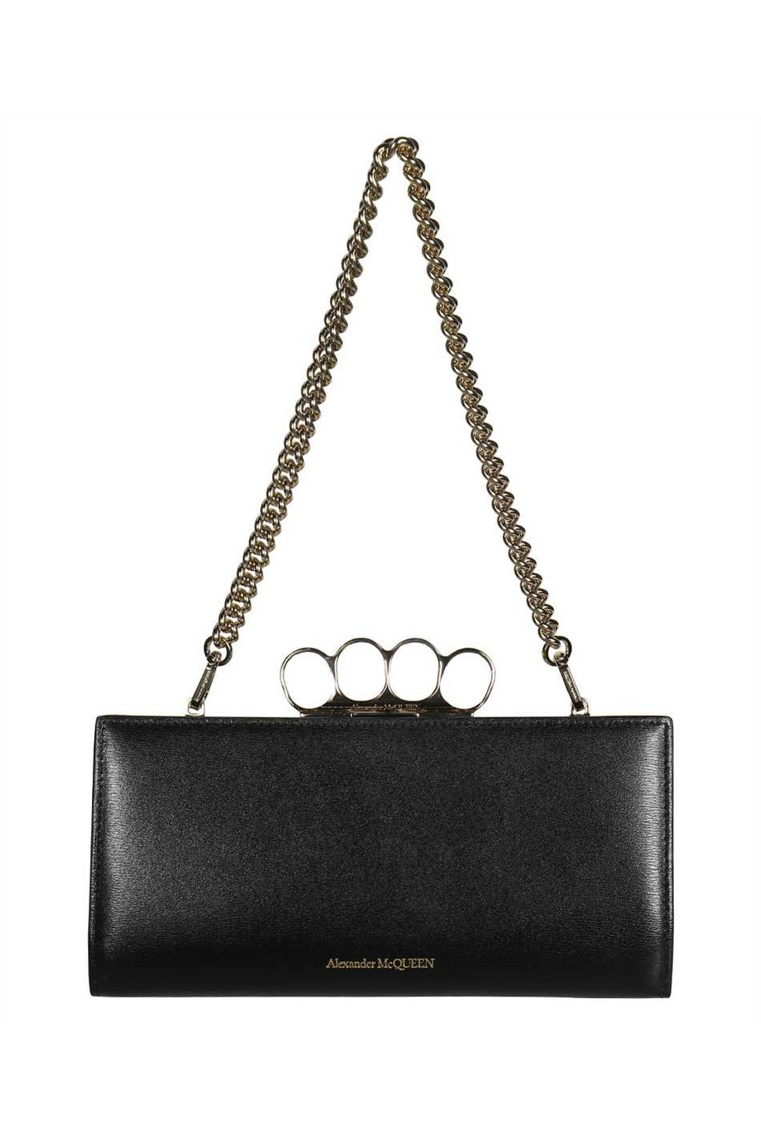 Alexander McQueen-OUTLET-SALE-Jewelled flat pouch-ARCHIVIST