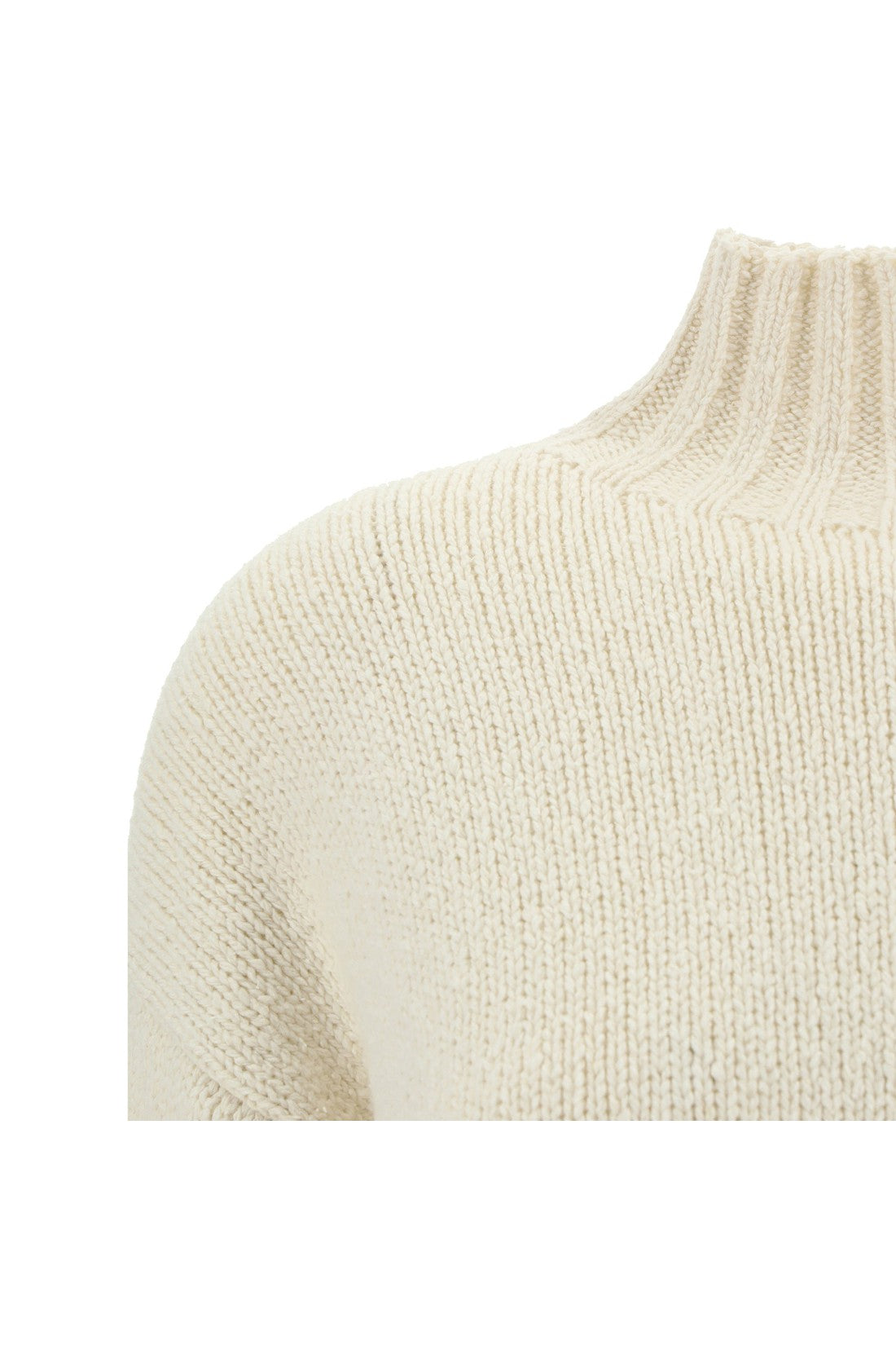 JIL SANDER-OUTLET-SALE-Jil Sander Wool And Silk Sweater-ARCHIVIST