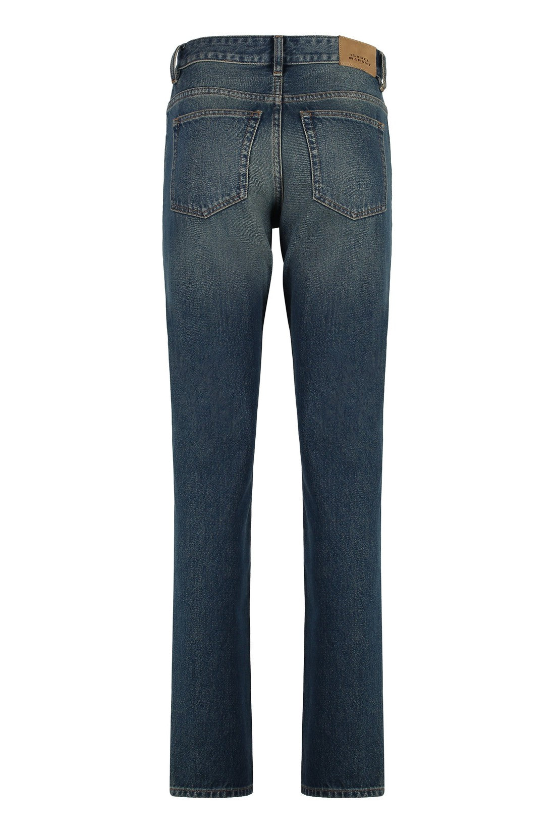 Isabel Marant-OUTLET-SALE-Jiliana stretch cotton jeans-ARCHIVIST