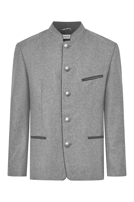 Herren Jacke Johannes-Jacken & Mäntel-Felicitas-OUTLET-48-asche-ARCHIVIST-ARCHIVE-SALE