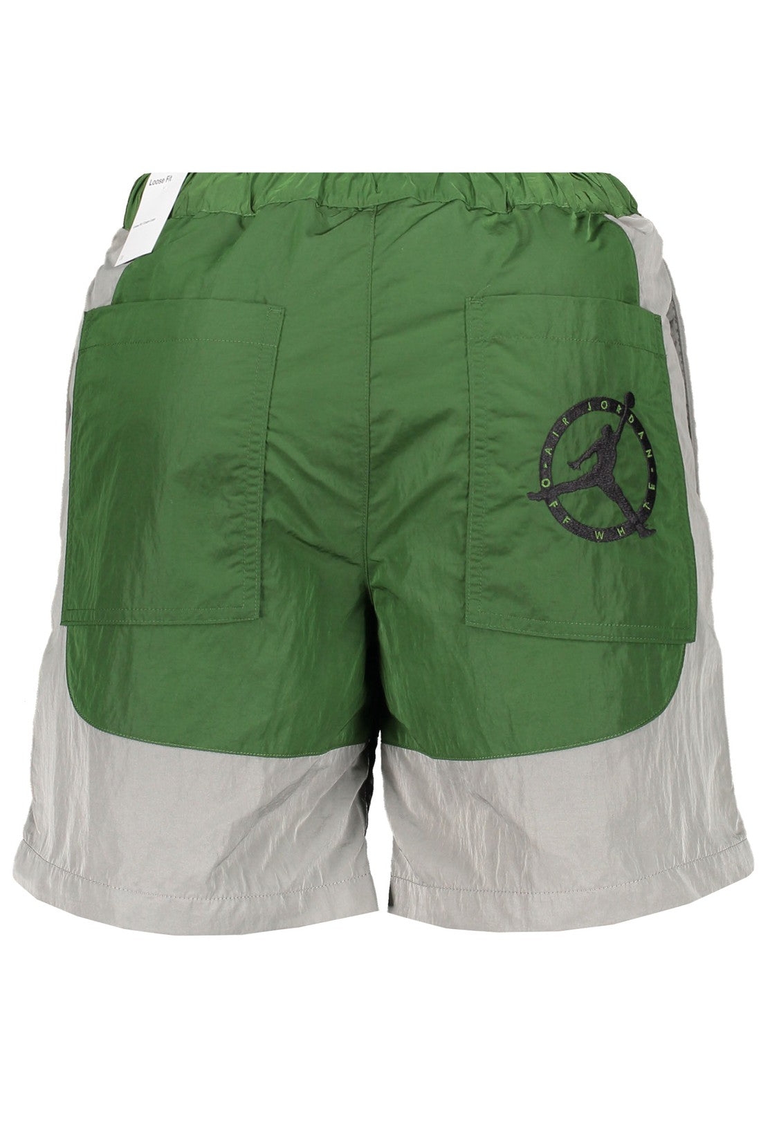 Off-White-OUTLET-SALE-Jordan x OFF White Bermuda shorts with logo-ARCHIVIST