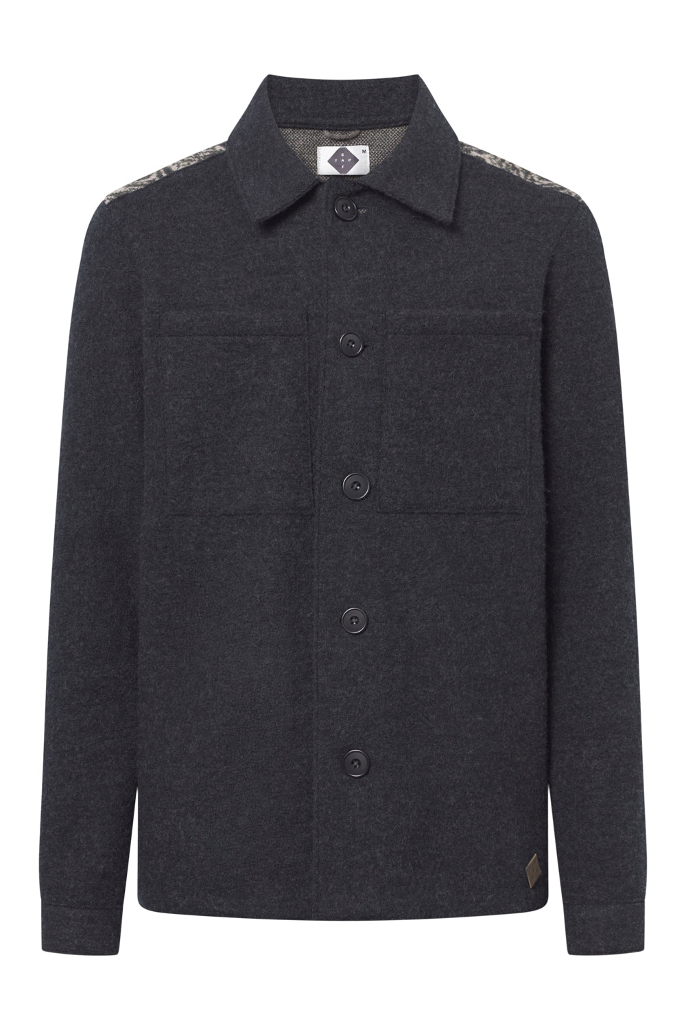 Herren Overshirt Josy-Shirts-Stapf Tirol-OUTLET-XS-990 - anthra-ARCHIVIST-ARCHIVE-SALE