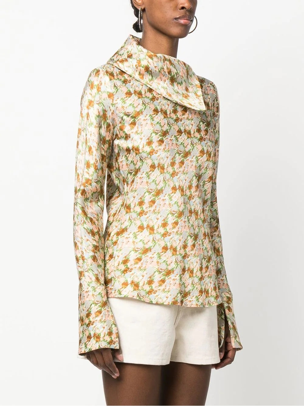 GOLDEN GOOSE-OUTLET-SALE-Journey Slim Blouse-ARCHIVIST