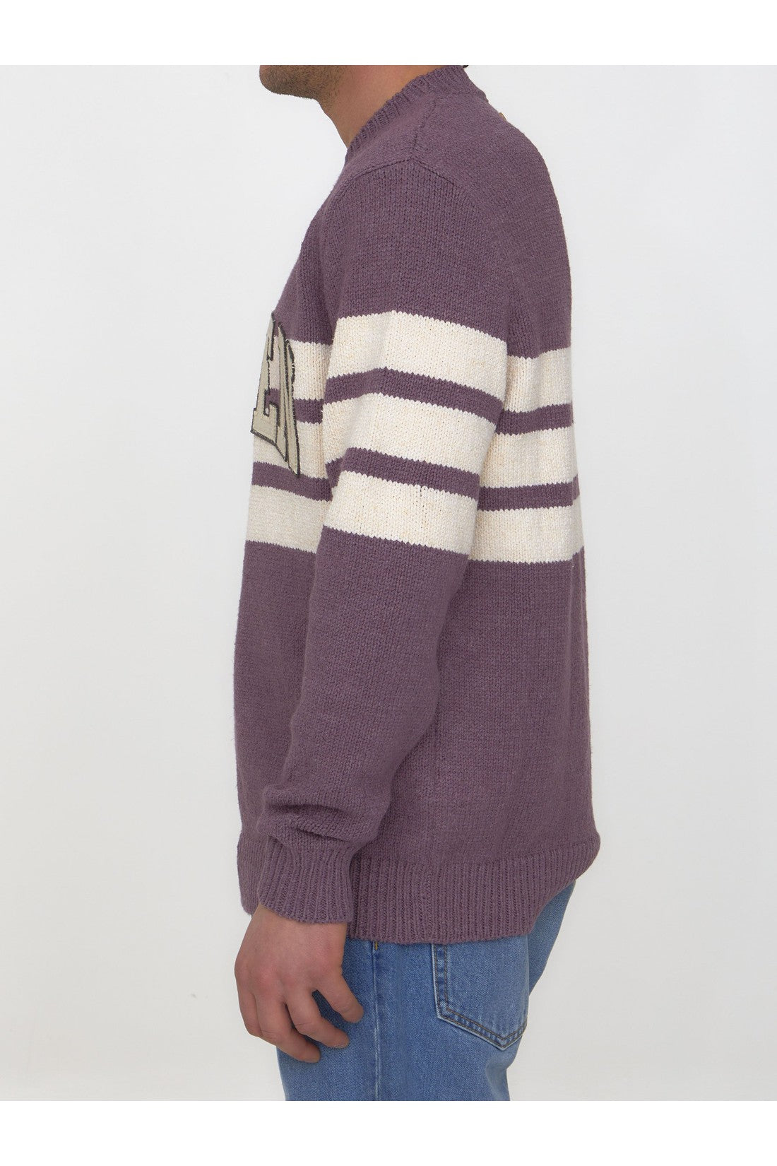 GOLDEN GOOSE-OUTLET-SALE-Journey college sweater-ARCHIVIST