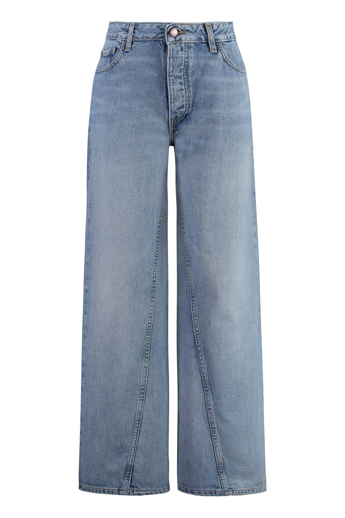GANNI-OUTLET-SALE-Jozey Wide-leg jeans-ARCHIVIST
