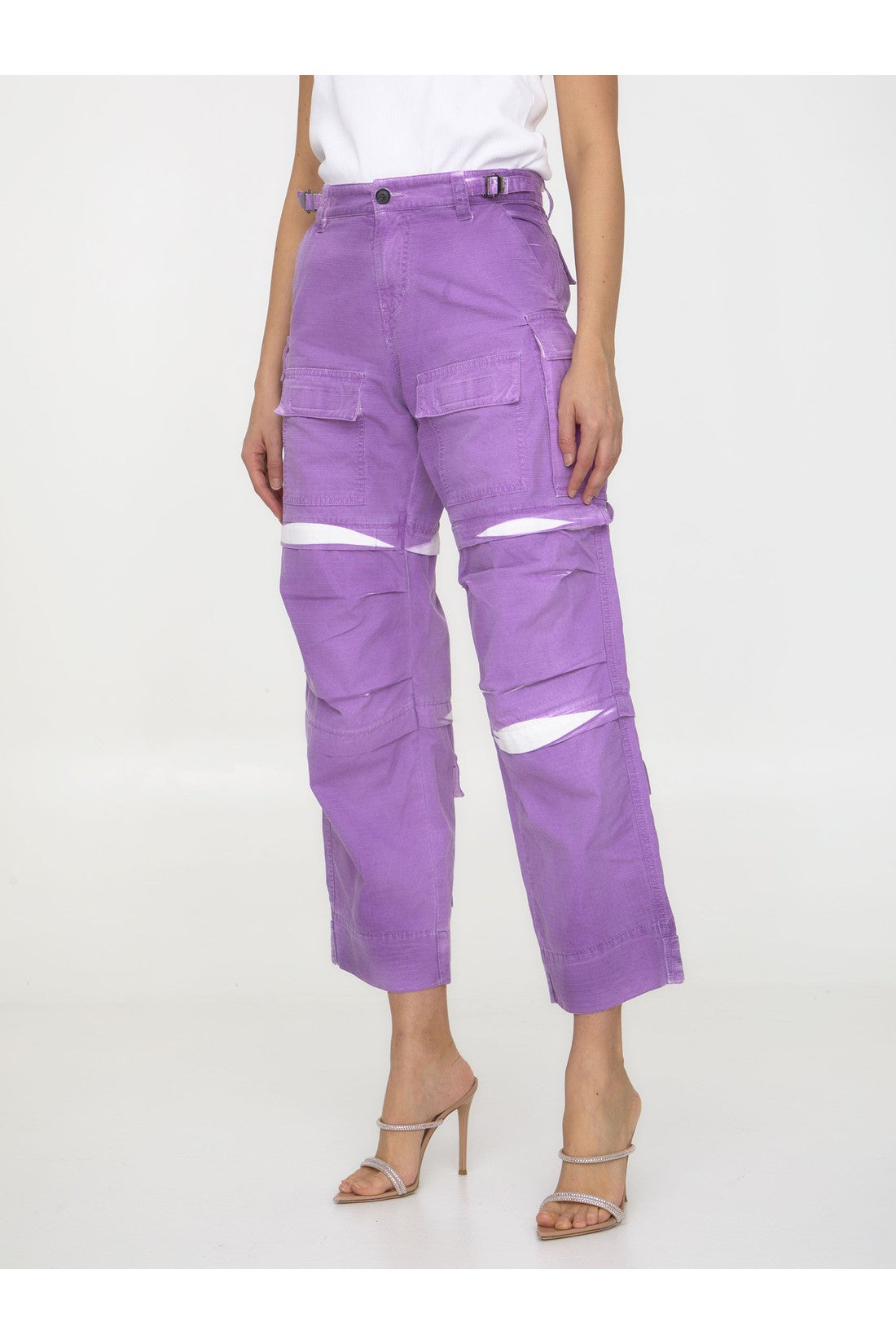 DARKPARK-OUTLET-SALE-Julia cargo pants-ARCHIVIST