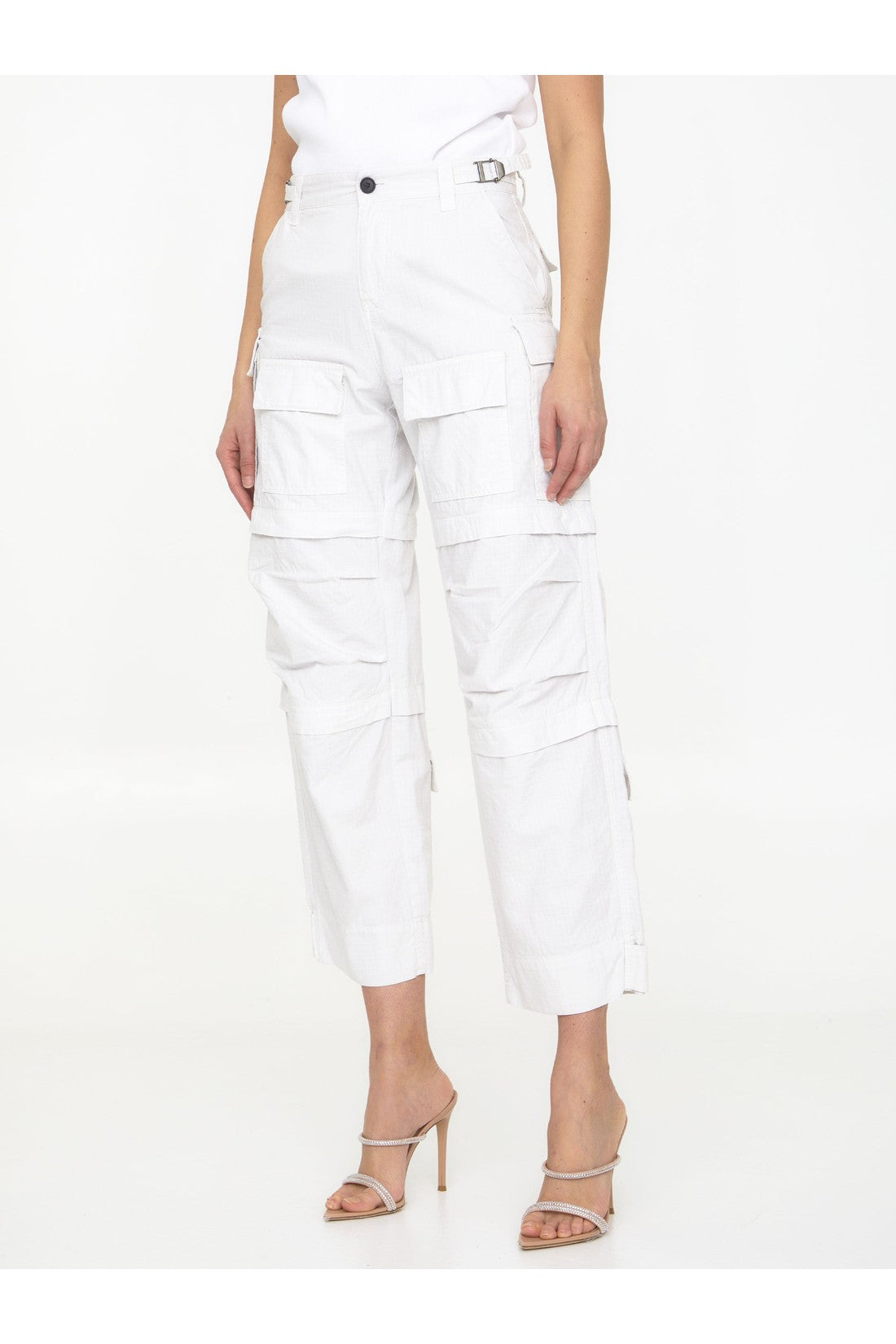 DARKPARK-OUTLET-SALE-Julia cargo pants-ARCHIVIST