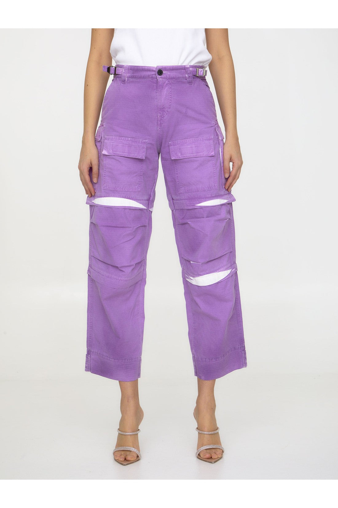 DARKPARK-OUTLET-SALE-Julia cargo pants-ARCHIVIST