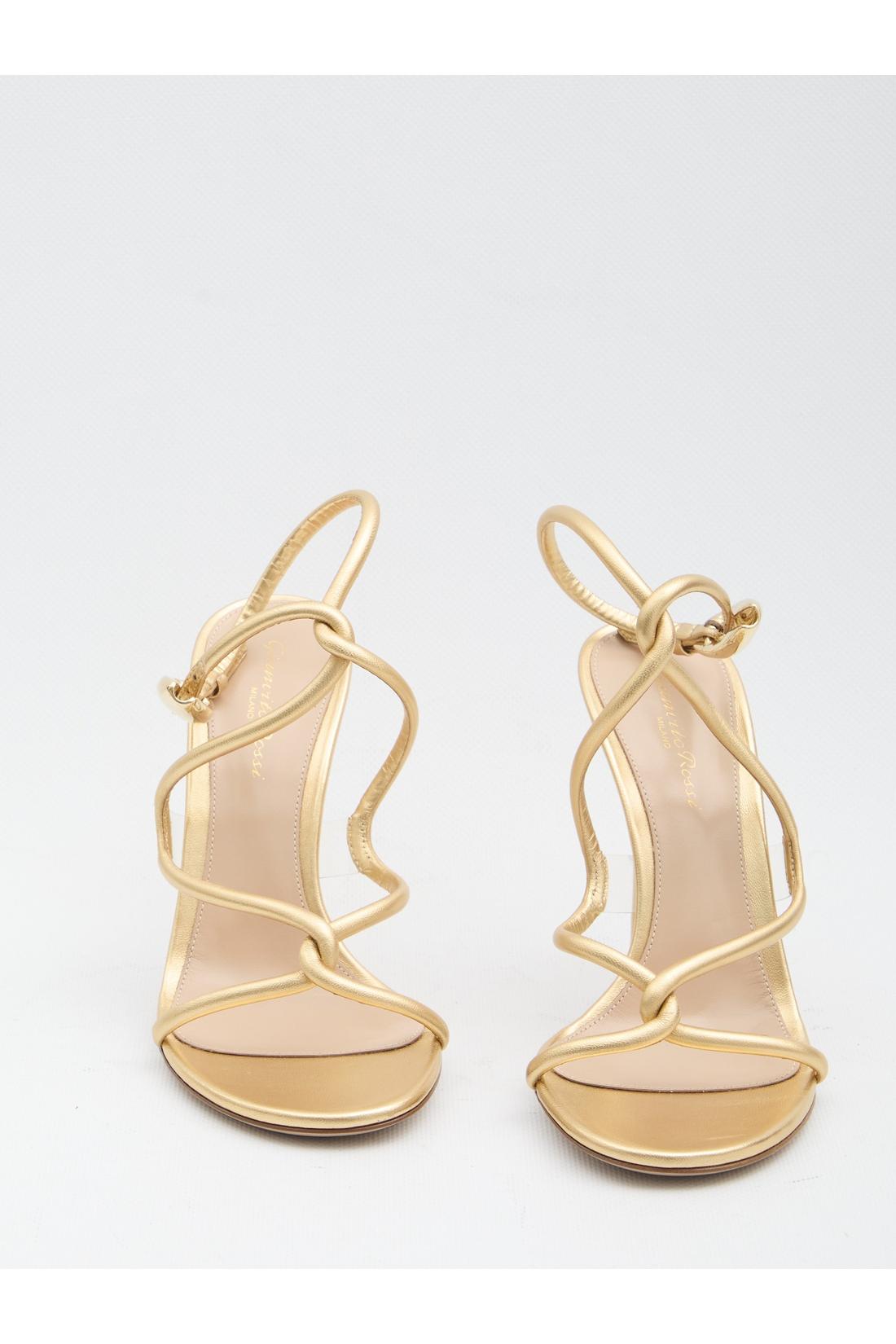 Gianvito Rossi-OUTLET-SALE-Jungle Mamba sandals-ARCHIVIST