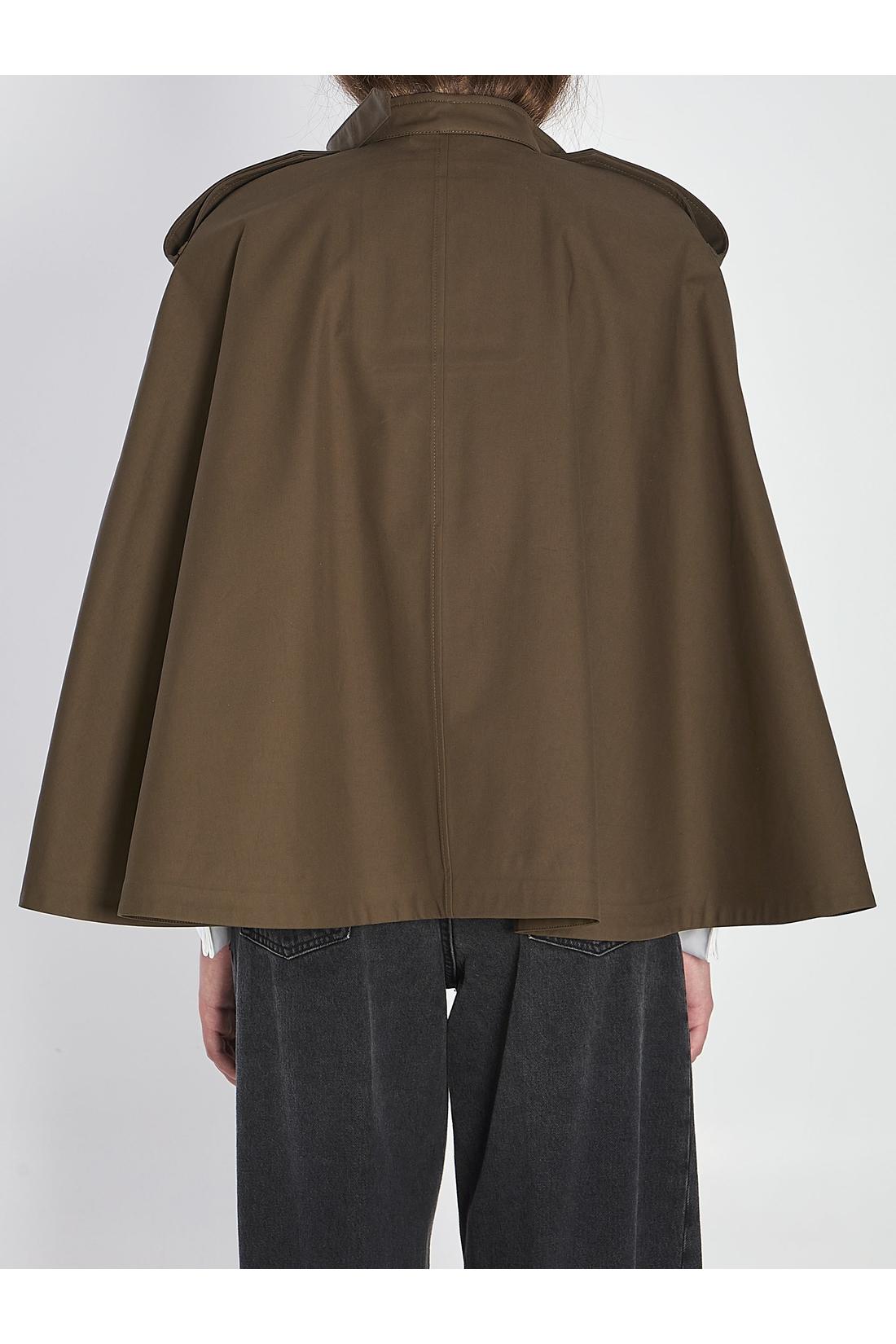 Burberry-OUTLET-SALE-Juniper cotton cape-ARCHIVIST