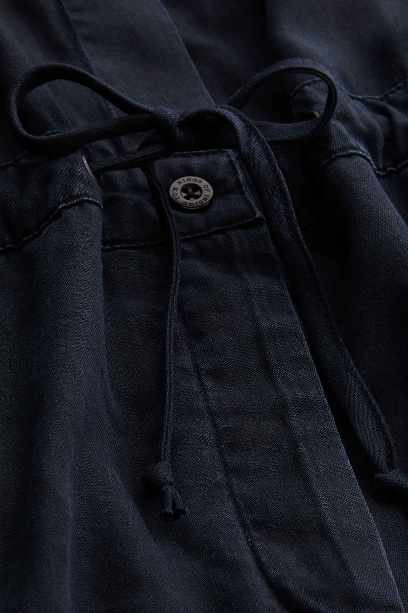 Kings Of Indigo-STEPHANIE | BLUE BLACK-Kleider & Röcke-Black-Deal-Outlet-by-ARCHIVIST