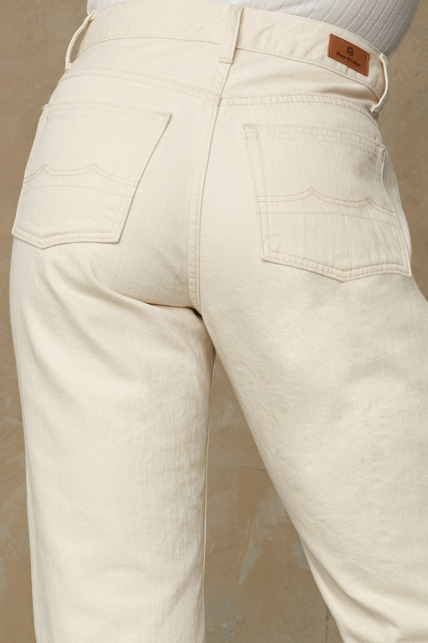 CAROLINE CROPPED | ECRU