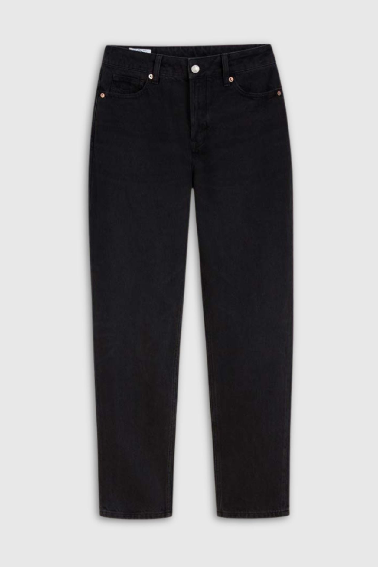 Kings Of Indigo-CAROLINE CROPPED | ECO RECYCLED BLACK WORN-Jeans-Black-Deal-Outlet-by-ARCHIVIST