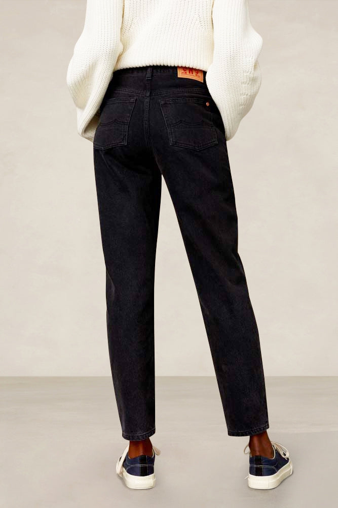 Kings Of Indigo-CAROLINE CROPPED | ECO RECYCLED BLACK WORN-Jeans-Black-Deal-Outlet-by-ARCHIVIST