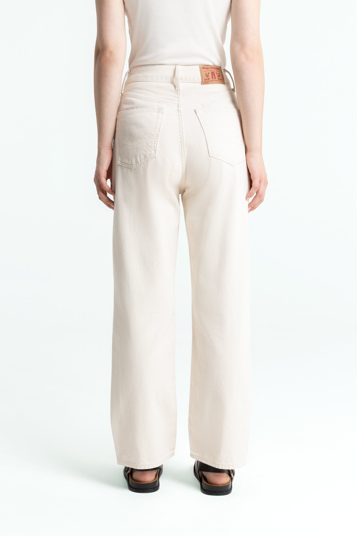 Kings Of Indigo-LIORA | CLEAN RECYCLED ECRU-Jeans-Black-Deal-Outlet-by-ARCHIVIST