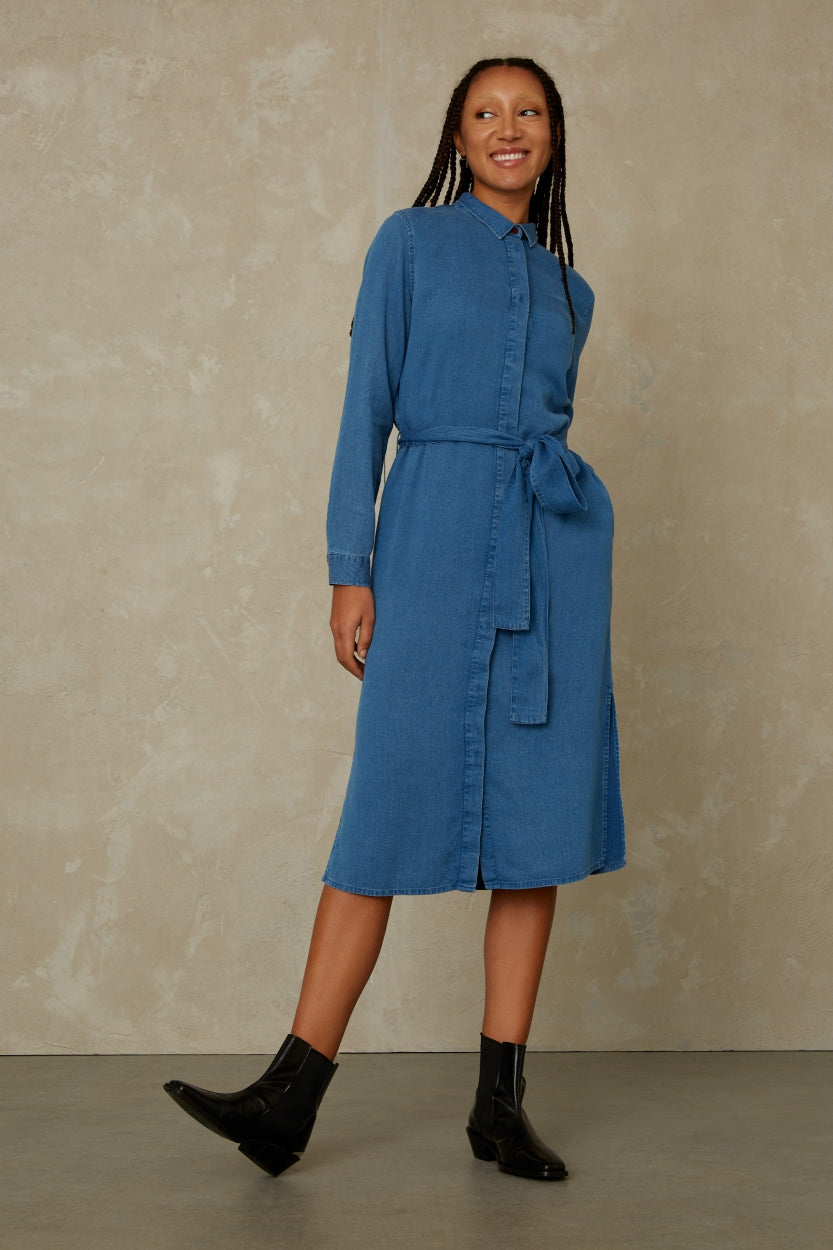 MAGGY | INDIGO STRUCTURE TENCEL
