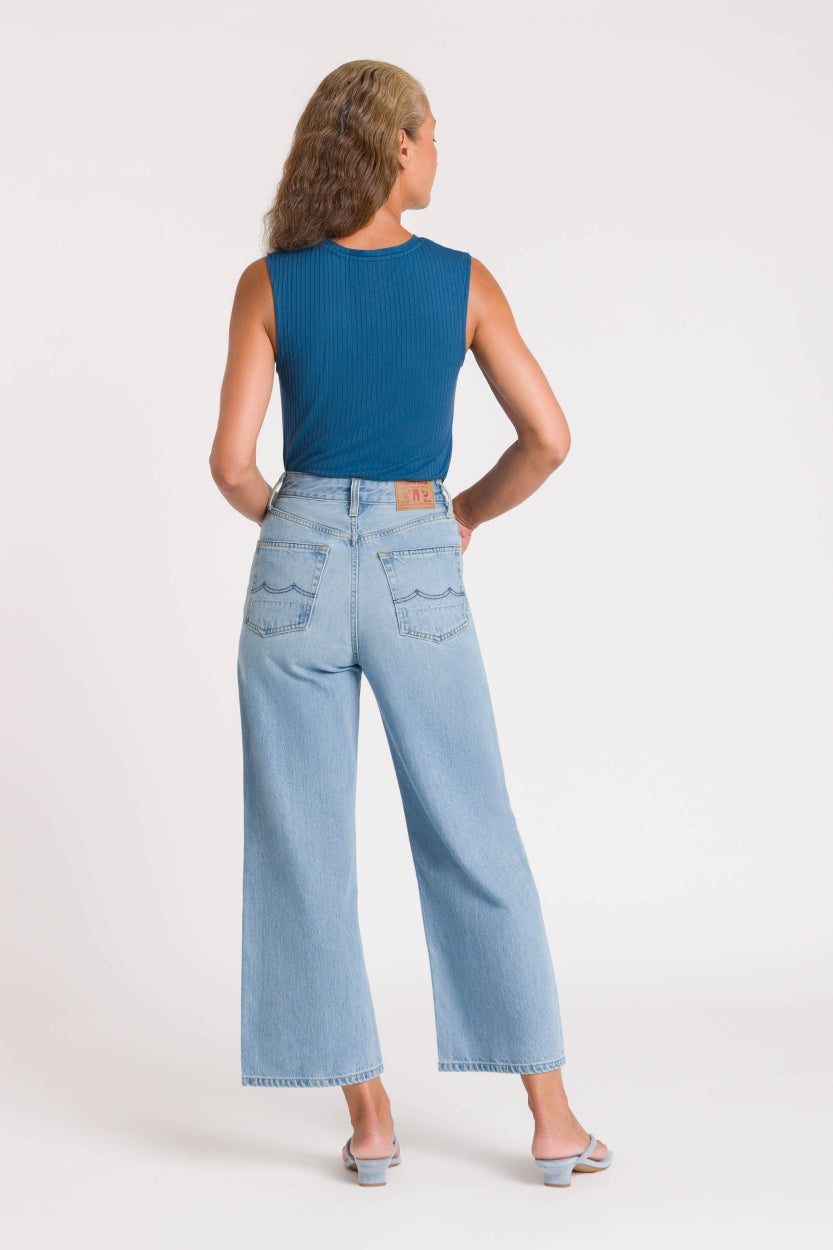 Kings Of Indigo-ELISABETH CROPPED | BLUE REEF SUPER LIGHT USED-Jeans-Black-Deal-Outlet-by-ARCHIVIST