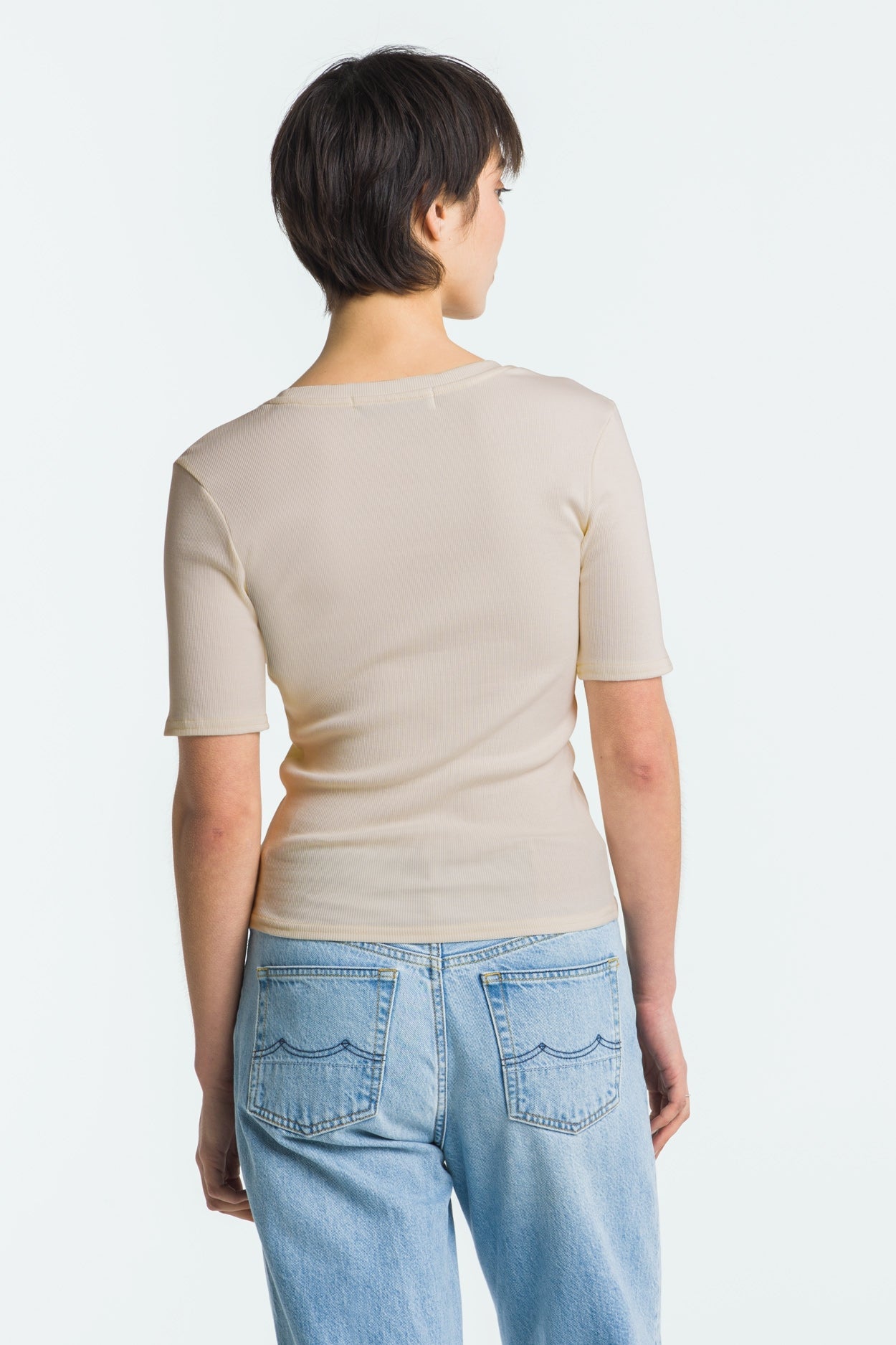 Kings Of Indigo-RINA | OFF WHITE-Shirts-Black-Deal-Outlet-by-ARCHIVIST