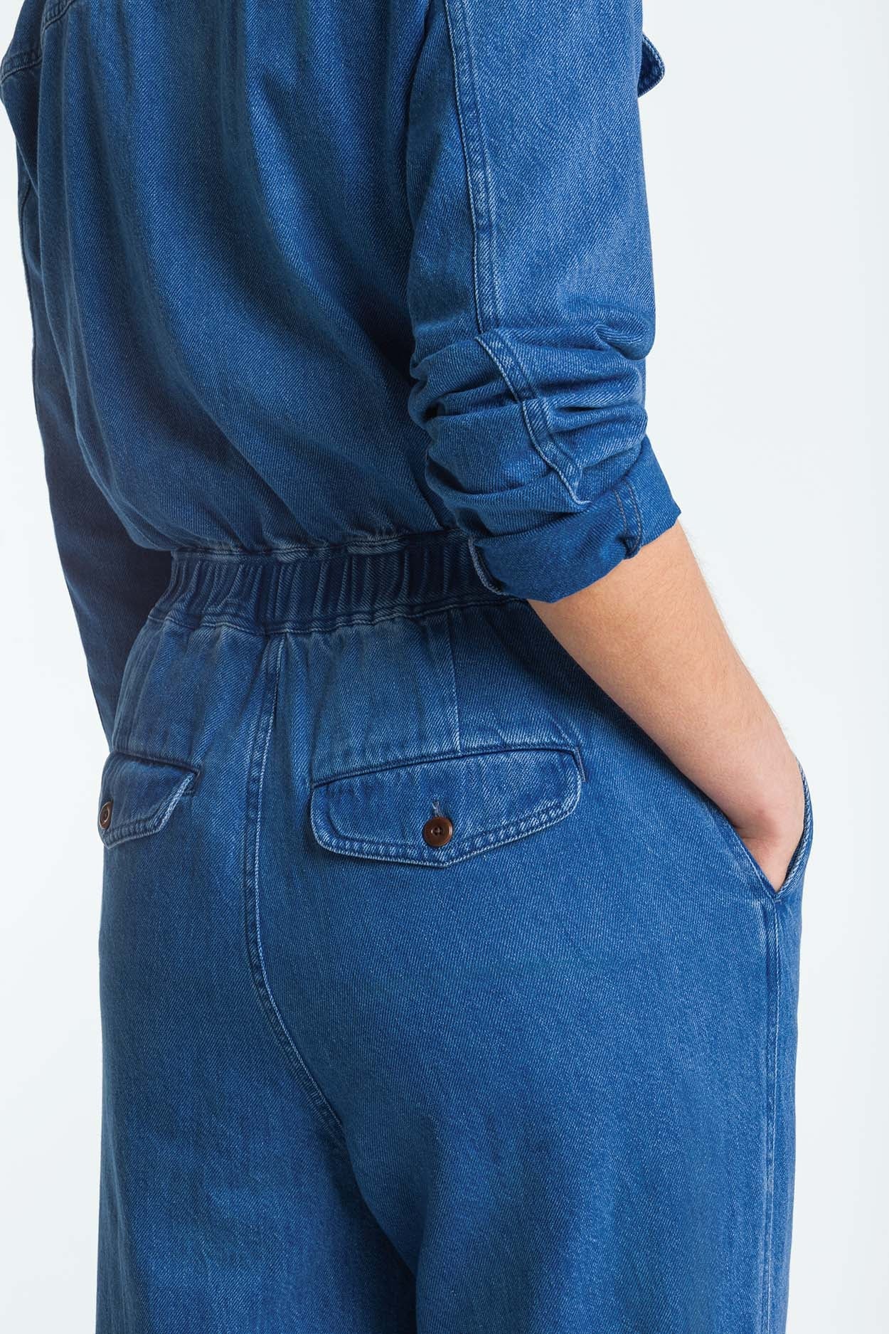 Kings Of Indigo-ANKAN | QUENNELL MID USED-Kleider & Röcke-Black-Deal-Outlet-by-ARCHIVIST