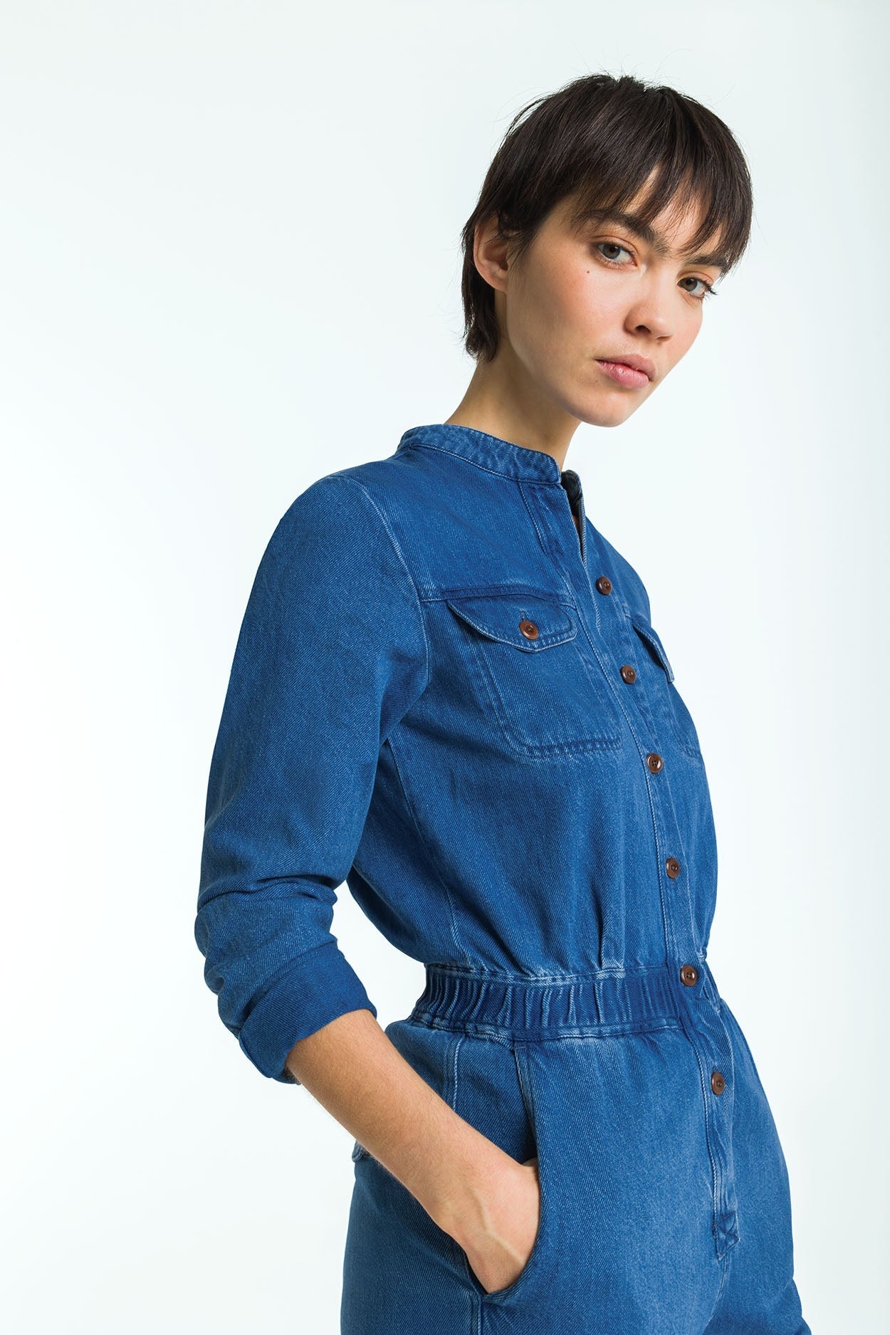 Kings Of Indigo-ANKAN | QUENNELL MID USED-Kleider & Röcke-Black-Deal-Outlet-by-ARCHIVIST