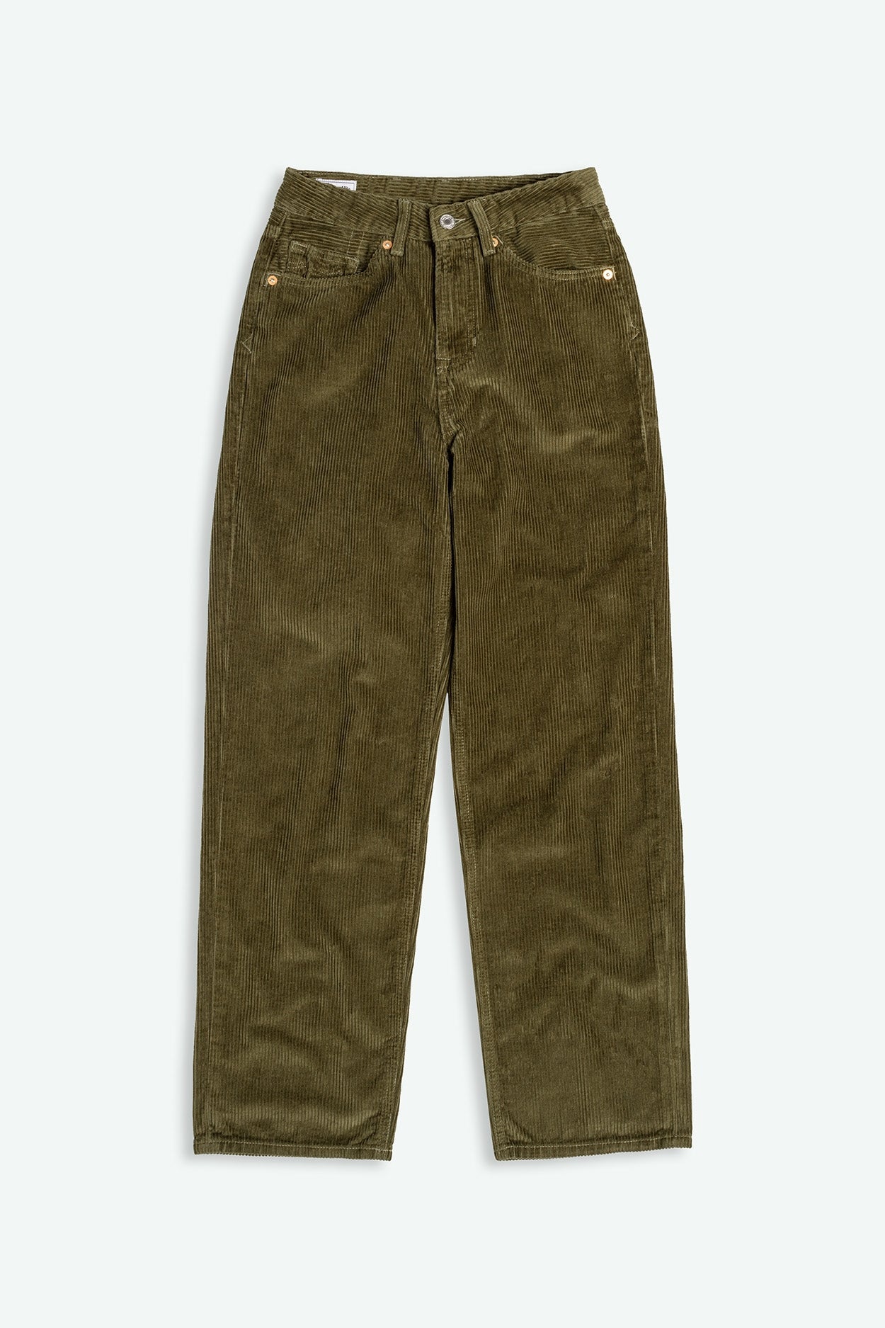Kings Of Indigo-LIORA CORD | BURNT OLIVE-Jeans-Black-Deal-Outlet-by-ARCHIVIST