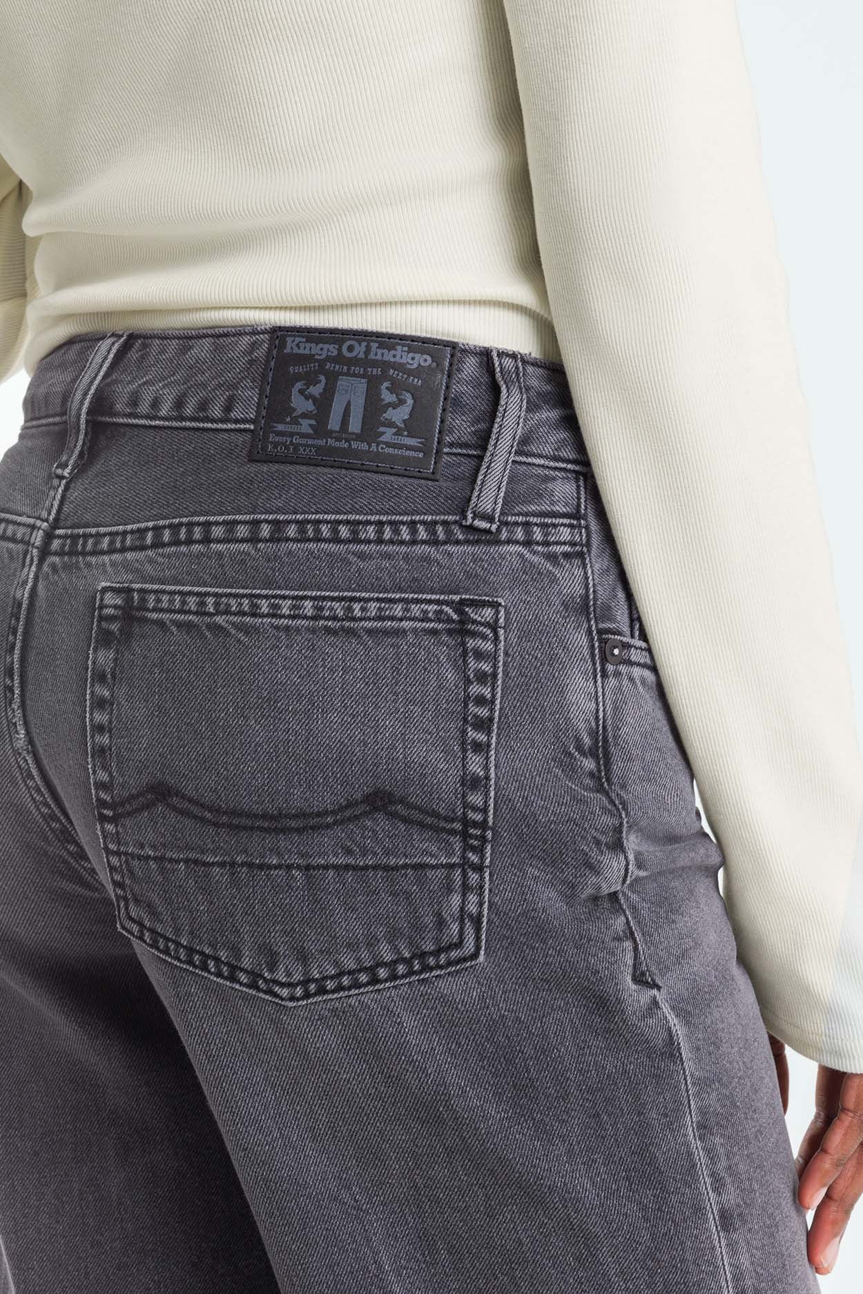 Kings Of Indigo-JANE | PONY BLACK OD BLACK-Jeans-Black-Deal-Outlet-by-ARCHIVIST