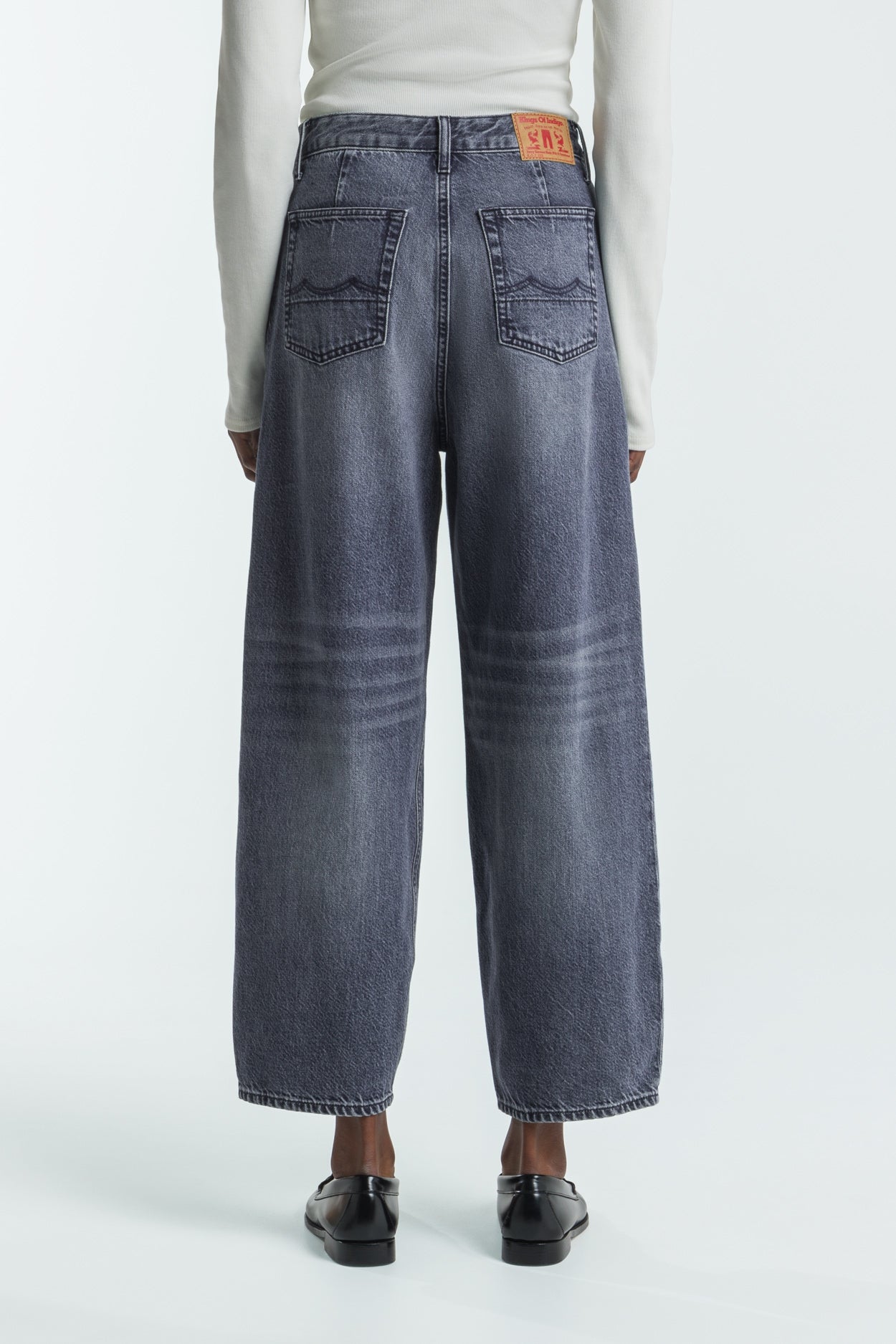 Kings Of Indigo-LEILA CROPPED | JIM WHALE BLUE-Jeans-Black-Deal-Outlet-by-ARCHIVIST
