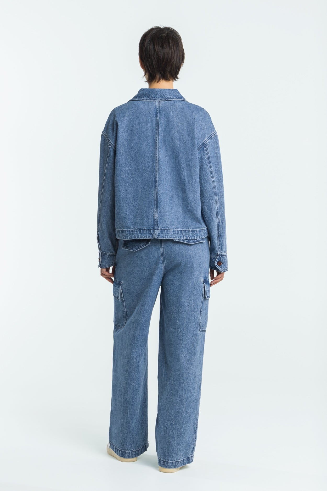 Kings Of Indigo-MEISHO | JIM MID MARBLE-Jacken & Mäntel-Black-Deal-Outlet-by-ARCHIVIST